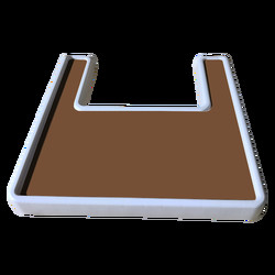 Foldable Baby Silicone Placemat Highchair Dining Silicone Non Slip Table Mat