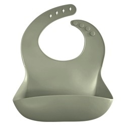 300ml Capacity Modern Twist Bib Waterproof Silicone Bibs With Crumb Catcher