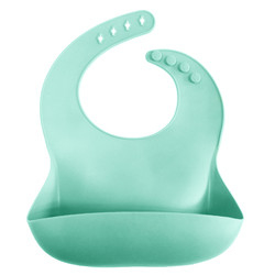 300ml Capacity Modern Twist Bib Waterproof Silicone Bibs With Crumb Catcher