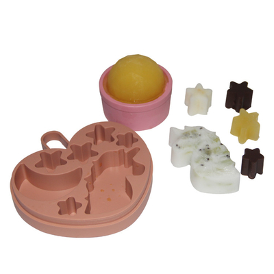 Food Grade Silicone Ice Mold Diamond Ball Shaped Ice Cube Tray 6.2*5.6*5cm